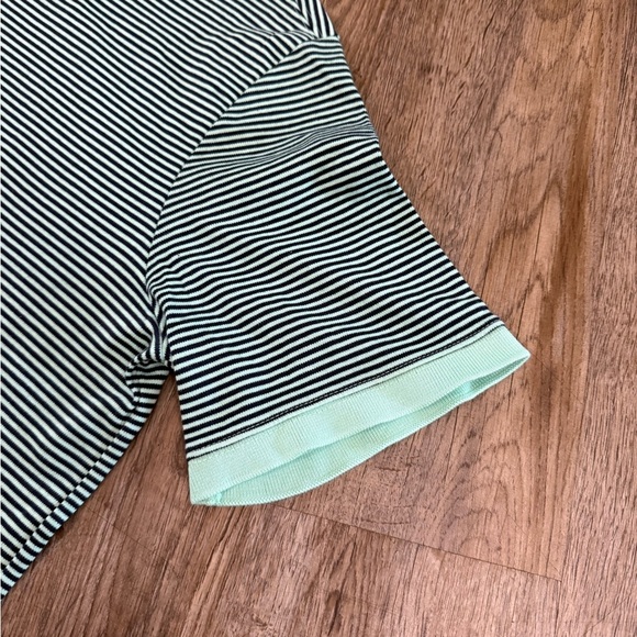 Lands’ End • 100% Supima Cotton Striped Polo - Picture 7 of 10